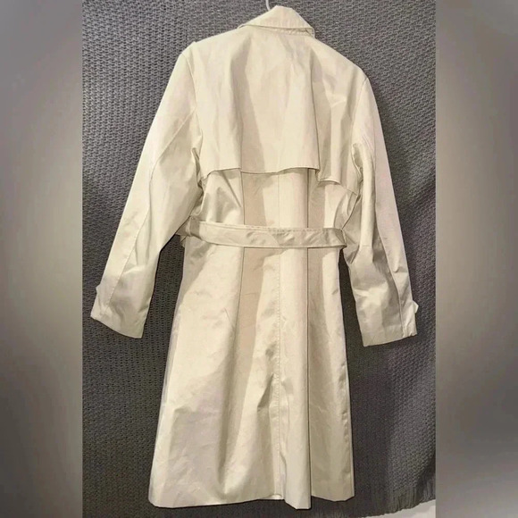 Garemcy Women's Long Waterproof Trench Coat Double Breasted Classic Lapel Belted - Picture 11 of 16